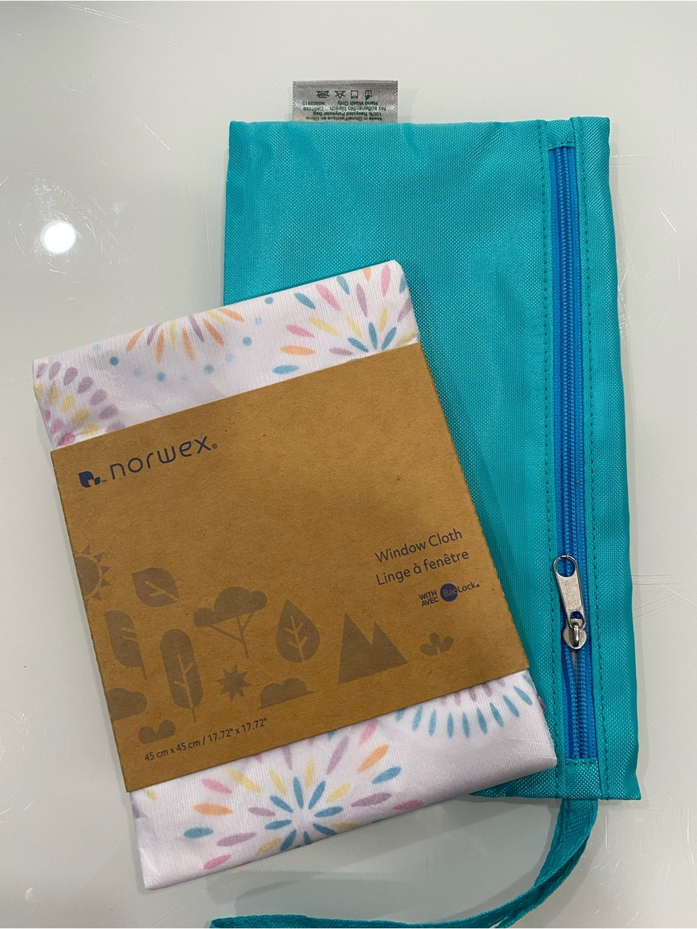 Norwex Window Cloth & Wristlet